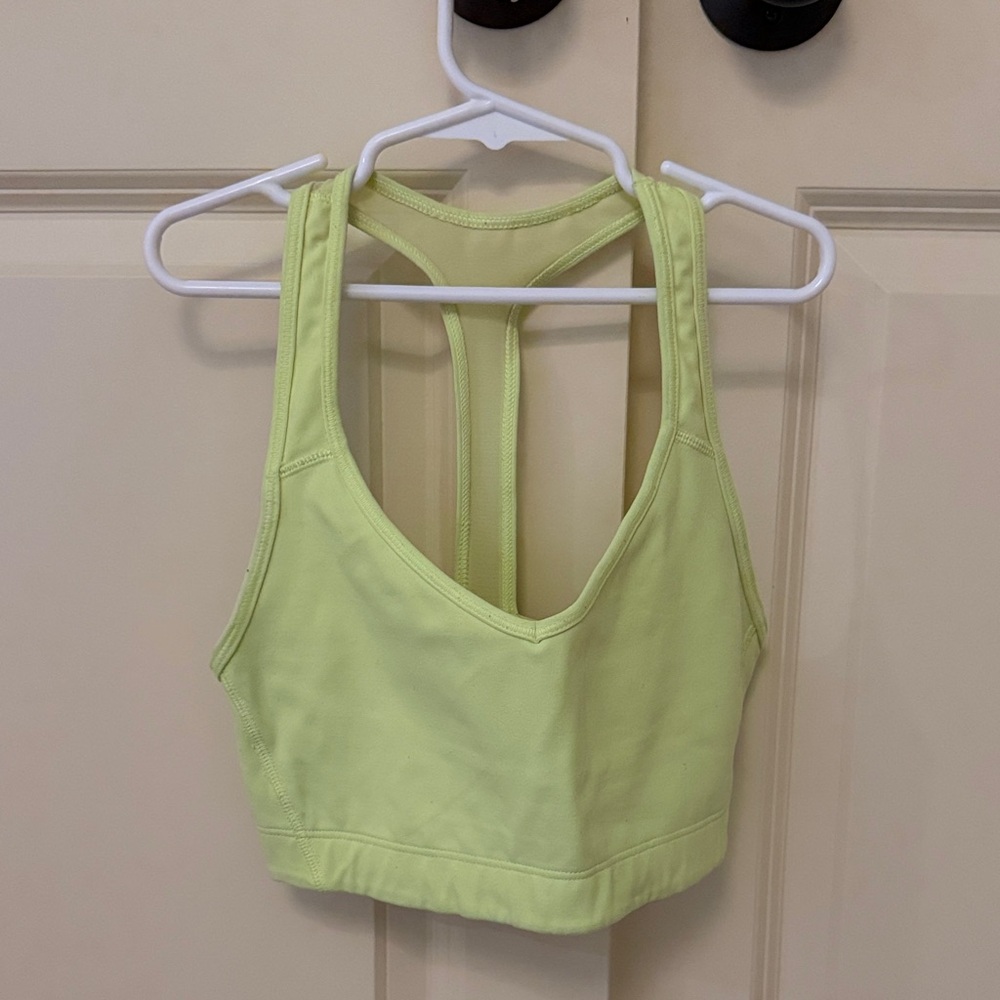Women's VS Lime Green Sports Bra